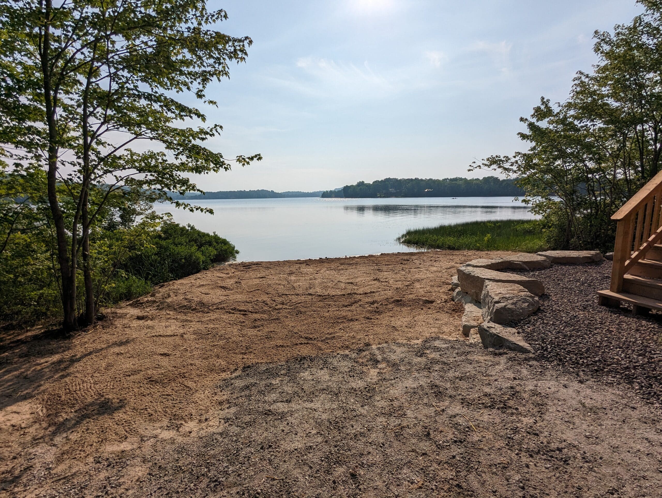 Home Commanda Lake Modern Log Cottages